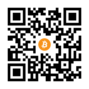 bitcoin:11zjbsDfEh2dK5QNTq3AAxQ9v64MUJib4 black Bitcoin QR code