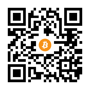 bitcoin:1234R7ah21xWMQfpZE4NZvZQG6irqMbZ1S black Bitcoin QR code