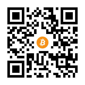 bitcoin:12GQSEPmoCiw7zrWJbsYa5SD3hkKPSzyAq black Bitcoin QR code