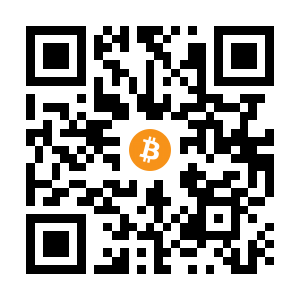 bitcoin:12cfda4HsnXQSbuDkdj6tbAbdfnxN2Hz6Y black Bitcoin QR code