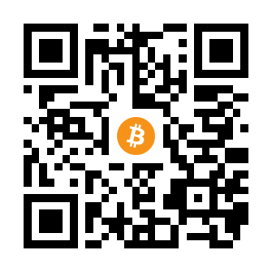 bitcoin:12vWufKXRztJRmv2DdasLKofPciX9LqCw5 black Bitcoin QR code