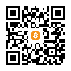 bitcoin:13BxfFMDa7W3MXH2tPTwxq94zY4DX1iRrM black Bitcoin QR code