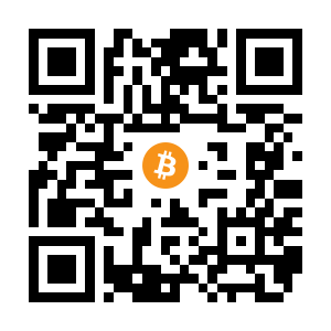 bitcoin:13GKLCnre2LiTAGF7xhMgKBwim7JUrmiZE black Bitcoin QR code