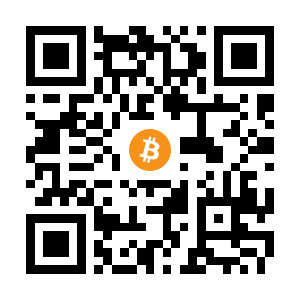 bitcoin:13xSBa8AwmL9dzkn9Lgwh1NJz8bwuQQ9b4 black Bitcoin QR code