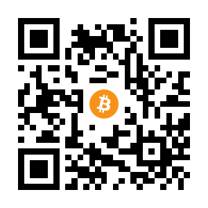 bitcoin:141RouBoxL3X2k9jMjqJfGNf5Vo6R6m5NL black Bitcoin QR code