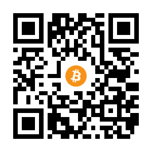 bitcoin:14a3DgV1tFMBDXQdgngEXr4Mwr7WgewQjf black Bitcoin QR code