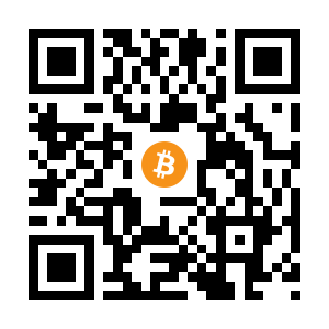 bitcoin:14p2BwnxSmaDLnDwHhZSiGyVJ66WUSnhj8 black Bitcoin QR code