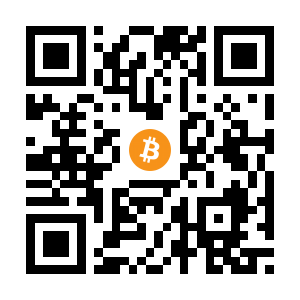 bitcoin:156JEoMtQWyRCJ3pVnhEcywjRRzd1V18vu black Bitcoin QR code