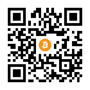 bitcoin:157ZXCYfK6NqBiFLkoLDt3PN8KyE8xdTu5 black Bitcoin QR code