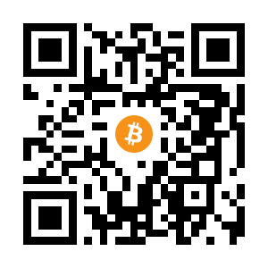 bitcoin:15B7qrfByNjEAXQoHCvrpKewu9BL3ugLAP black Bitcoin QR code