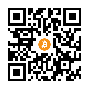 bitcoin:161UBcstskrZZFgByd5yodiRV2yGxrNMaN black Bitcoin QR code