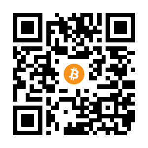 bitcoin:16XaqDP1zZyZCQmueQjFjLZanCziMPubSt black Bitcoin QR code