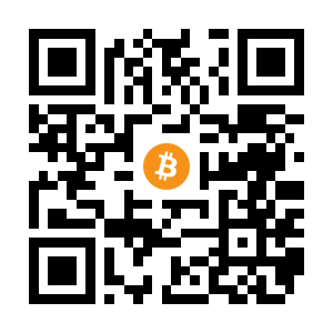 bitcoin:17Q1Pfr6BBonPbF6pyWAQtQ9qFAtaguCZN black Bitcoin QR code