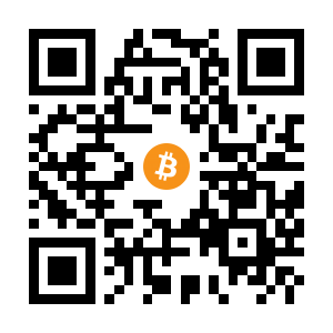 bitcoin:17QK5BSbATu3zaN1BtLSNDTa9xHuPW1Qvz black Bitcoin QR code
