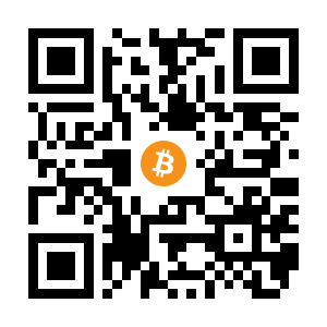 bitcoin:17fUM2MY9XUxAveDgcpHcjmhDzXgmwgTnd black Bitcoin QR code