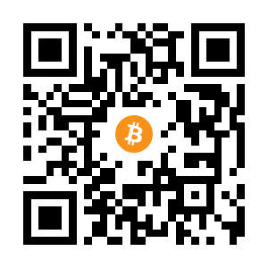 bitcoin:17gs9ABUvgFK5VXb7U2b3mxwMJ8JVyw2Lf black Bitcoin QR code