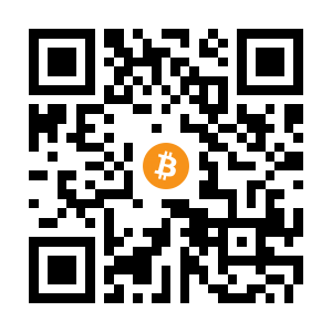 bitcoin:17ieck1TVQAqxnpCmZj9TBQNRnCF18M69z black Bitcoin QR code