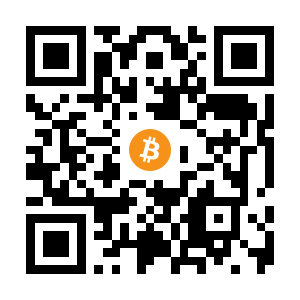 bitcoin:17tKucrxNfEx8bEwqA94AGnMsBHxNMf8Ek black Bitcoin QR code