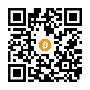 bitcoin:184JayeY98P2niSdN87fb8abGZ2C6k5cN6 black Bitcoin QR code