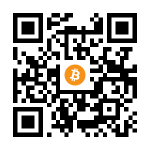 bitcoin:186XqVoL7TGxR3osoo4xn32wbYtb527raY black Bitcoin QR code