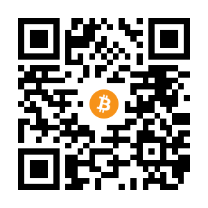 bitcoin:188BH5di7Yt63Y35dvEDtfdSzTSvVDdAPF black Bitcoin QR code