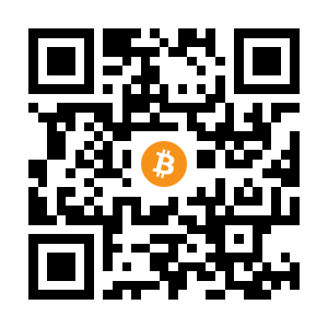 bitcoin:18k9oPzYUWbicXu2Z96Ha7f9DQ16GXdfcR black Bitcoin QR code