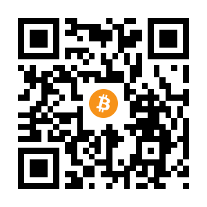 bitcoin:18m8NDv4pKRRfpPm4PB4cxiYQ5LWmzSE5L black Bitcoin QR code