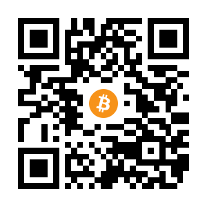bitcoin:18nDx47cWwXxYCgkDFZVVG7pteEsByRVwC black Bitcoin QR code
