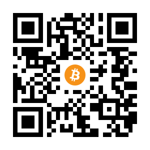 bitcoin:18vmr4FWBCJnySQKrkHrfpjmrmU5Au4y43 black Bitcoin QR code
