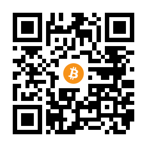 bitcoin:19AVW9mdX1Gq8A3wD9C6XVkfxrgE5VfnWk black Bitcoin QR code