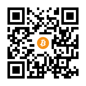 bitcoin:19WYu9qM1nxhjVcpB4R5ZALubvX5QxmsE5 black Bitcoin QR code