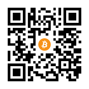 bitcoin:19brzFg496uP8hMkUaBp6QtcknrA9r5vQa black Bitcoin QR code