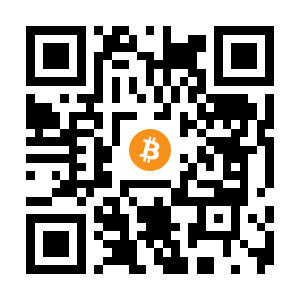bitcoin:19zBetzTEdq7oMULKkDtgAb4kBe8ZHb4ag black Bitcoin QR code
