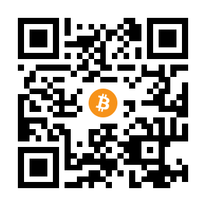 bitcoin:1A1Ey4DwwhgmpQka1effayK1BQ3NvGLKco black Bitcoin QR code