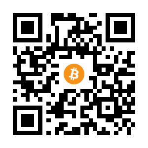 bitcoin:1AMi4XDTVJ29SWMmmjLki8LvKJDhpcjp2V black Bitcoin QR code