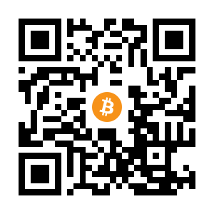 bitcoin:1AsgPtK6qG5M8bHxcgeVzot12gfKnUnPW9 black Bitcoin QR code