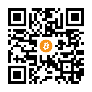 bitcoin:1BKdzrFKsnNXTNTV9fyLRN18d7Dgt6UjMi black Bitcoin QR code