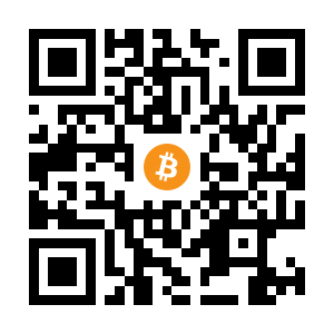 bitcoin:1BdQUghXccL5tYAK1F62xMTYSkgorRDxah black Bitcoin QR code