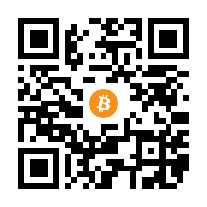 bitcoin:1BxyzVmJ8o5NmwnsK86gBsRw2XyUy5NFN6 black Bitcoin QR code