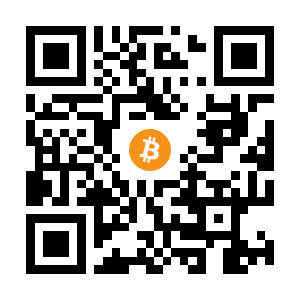bitcoin:1BzosXTjmqX7q1v8cy3DCR6LRUKCmiYagd black Bitcoin QR code