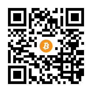 bitcoin:1CAuQH6TnBr5KK1qg6aisWGivu93M8wsGs black Bitcoin QR code