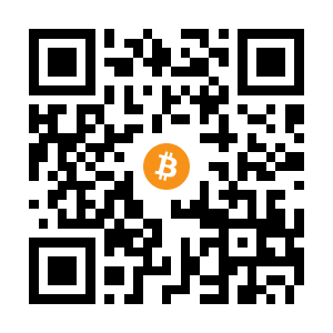bitcoin:1CSvbSm5rfxSC1AV9HJxaneiRwTKLQyNHq black Bitcoin QR code