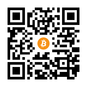 bitcoin:1CnXMhjtgiDKtr8utuGZh7Q6dhSshAbEec black Bitcoin QR code
