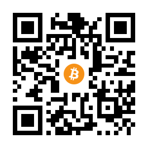 bitcoin:1D5egPjKMKypmrcXDVhHygWc2jukZYrCtN black Bitcoin QR code