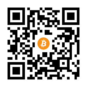 bitcoin:1D5hHZsVeF7dF7AUu1SxJKGjzQCmbMDzwJ black Bitcoin QR code