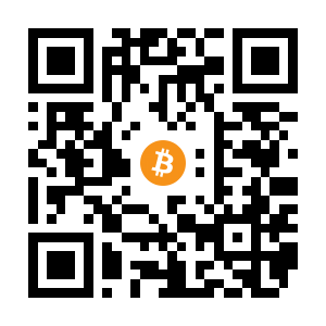 bitcoin:1DH9wRW3YBBV7FwnJt5hiFBkSmafsiGNU7 black Bitcoin QR code