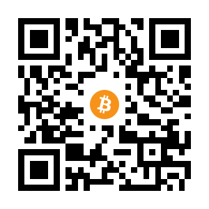 bitcoin:1DQCz3GV4SUyQH6Rvq7jcEBWE66LYCDfDo black Bitcoin QR code