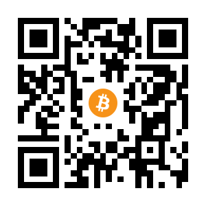 bitcoin:1DTBF2ooVxKTni2McYwXujbNv6wRvjP9ms black Bitcoin QR code