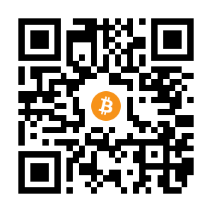 bitcoin:1DfGb3634sTai7sPFN7vBX5G7k93ubej3x black Bitcoin QR code