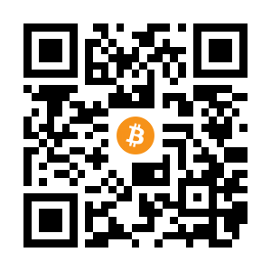 bitcoin:1DxLpCtx9AVec8L9Adb2tkt589VmdZNaMJ black Bitcoin QR code